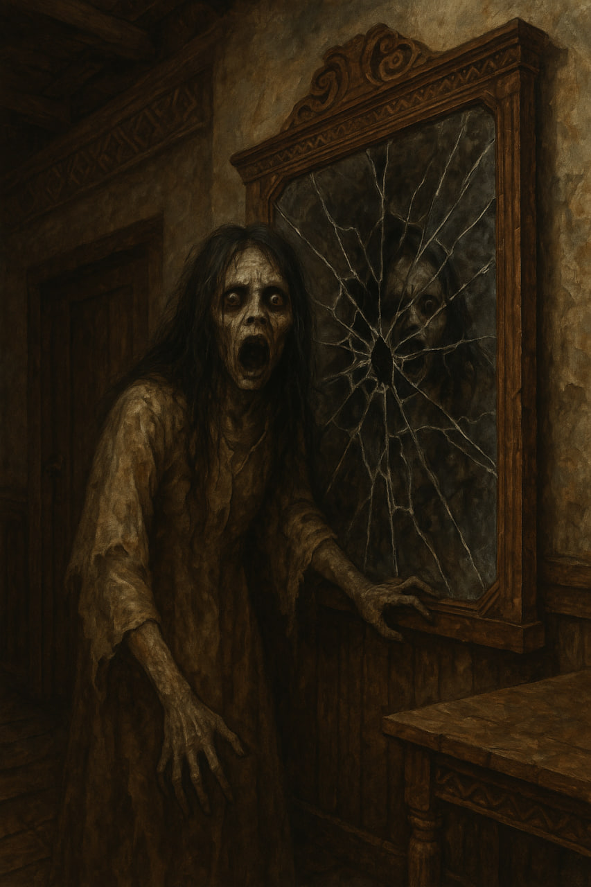 kutukan cermin pecah