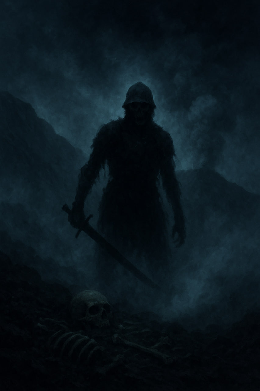 Bayangan Prajurit Kawah Ijen