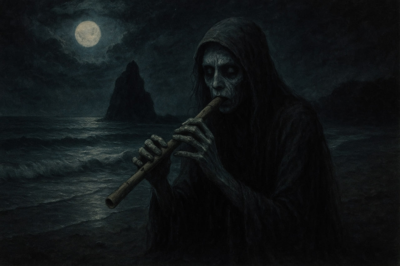 alunan seruling bambu