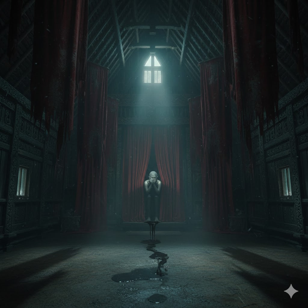 tangisan di balik tirai